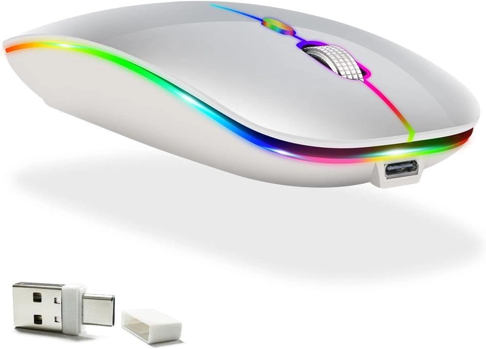 LED Rechargeable Mouse - Bluetooth