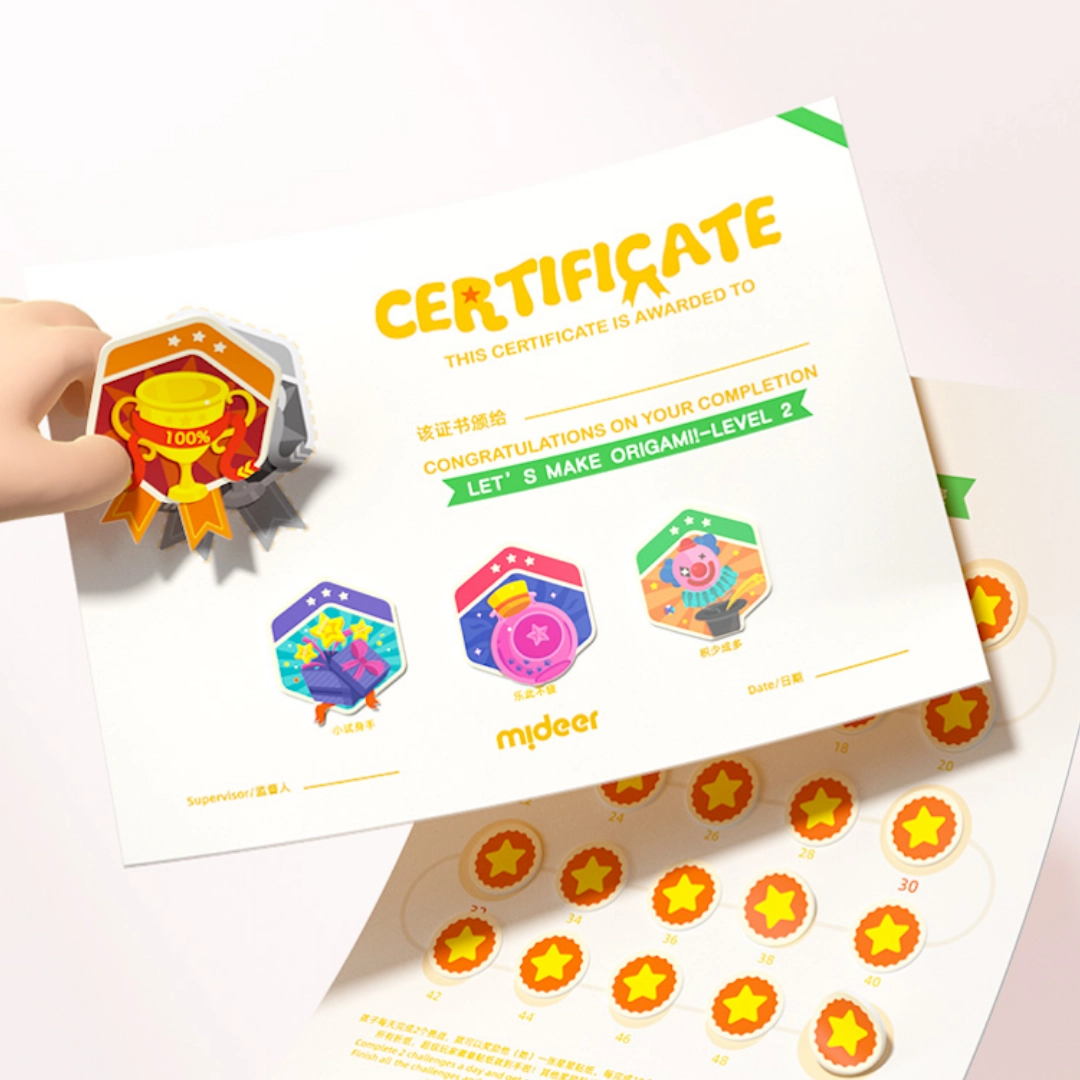 Let's Origami Kit - 3+ years 77 pcs