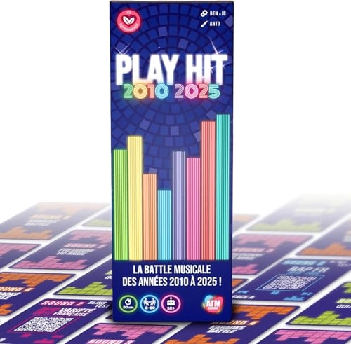 Play'Hit Set 2010-2025 + 50/50 + Bottle Opener - French 16+ years