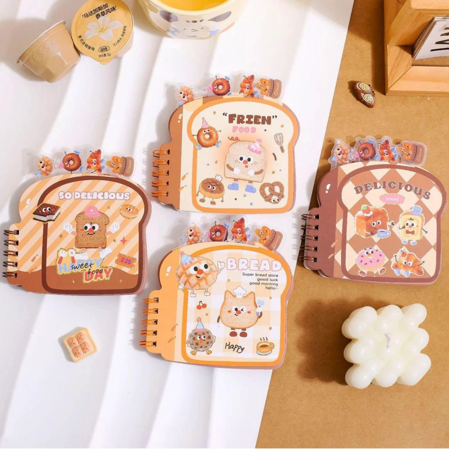 Bread Notebook Diary - A7 60+ Sheets