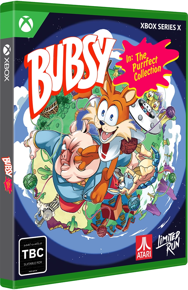 Limited Run Bubsy in: The Purrfect Collection - Xbox Series X