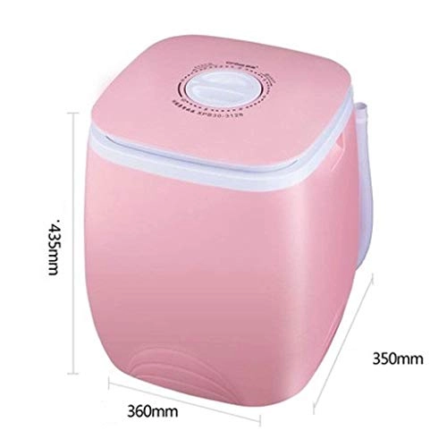 Single Bucket Washing Machine - Mini Compact 2 in 1 Portable Semiautomatic