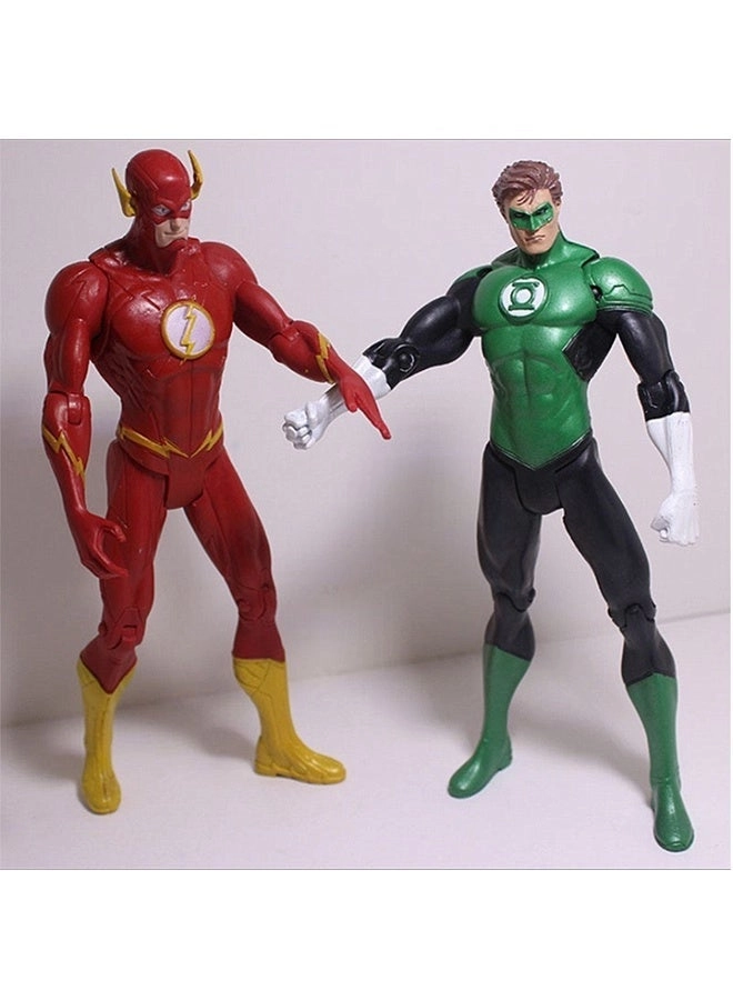 Collectible Justice League Action Figures Set - Justice League - 7 pcs