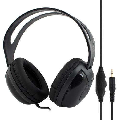 3.5mm Jack Stereo Headphone Earphone Wired Headset