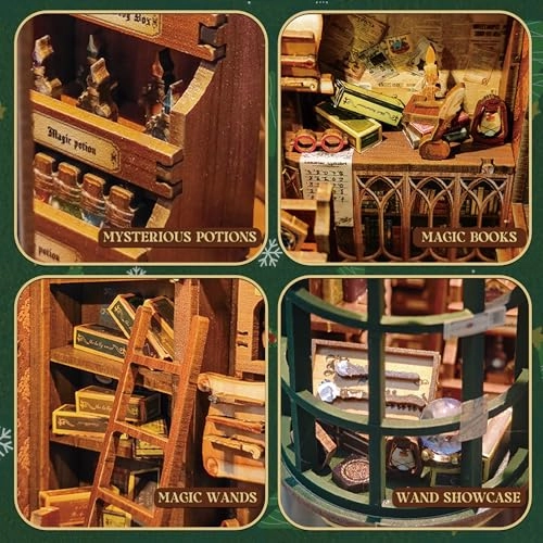 Magic Wand Shop - Book Nook kit Magician 14+ years