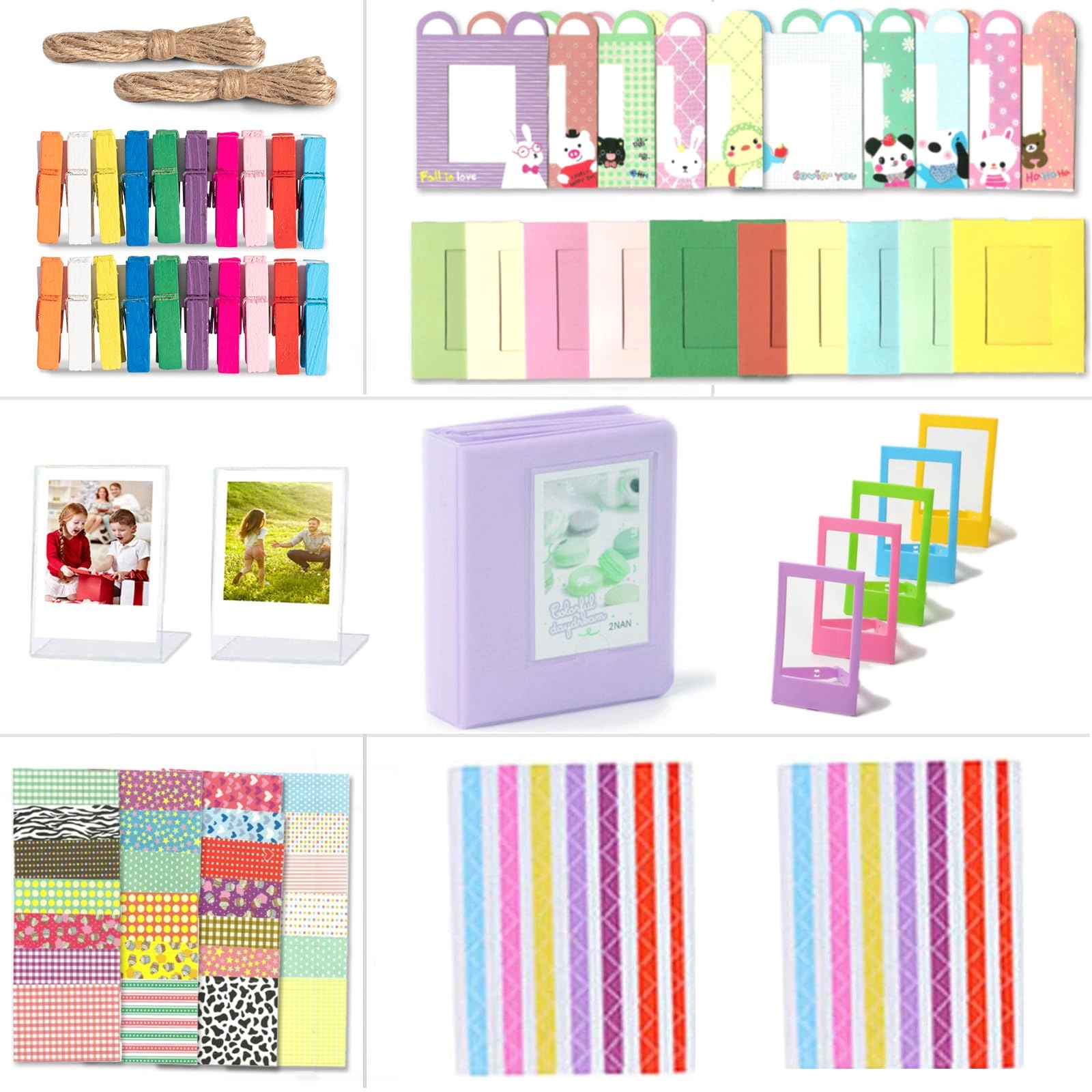 Riosin Mini Photo Album Bundle