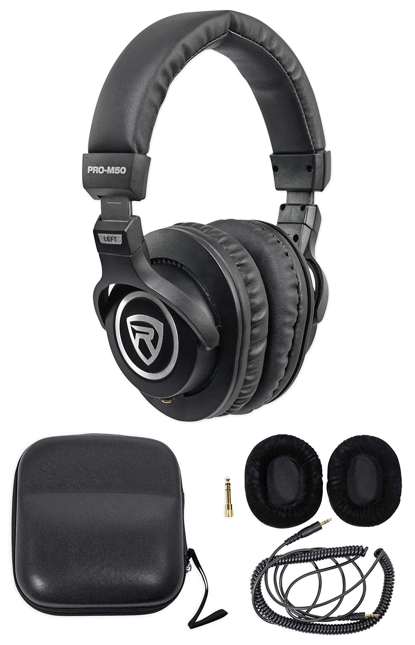 PRO-M50 - Studio Monitoring Headphones for Recording & Mixing 40mm Neodymium Drivers