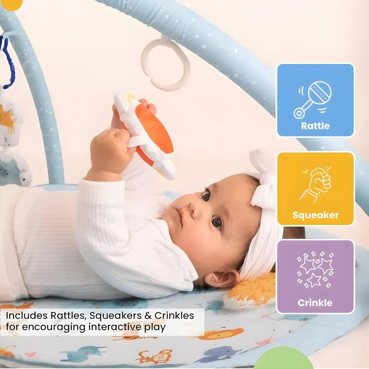 Playtime Playgym - Jungle Suitable For 0 to 12 Years