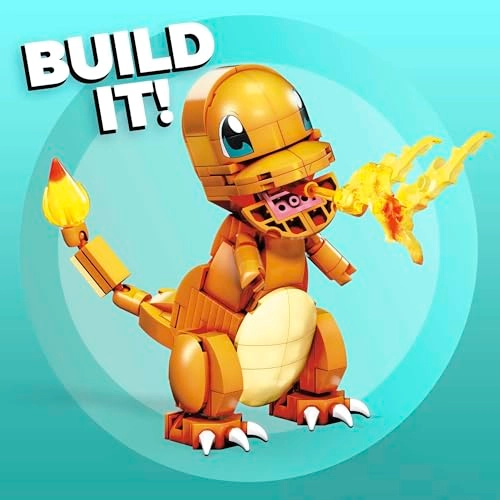 Pokemon Mega Construx Charmander - Construction Set