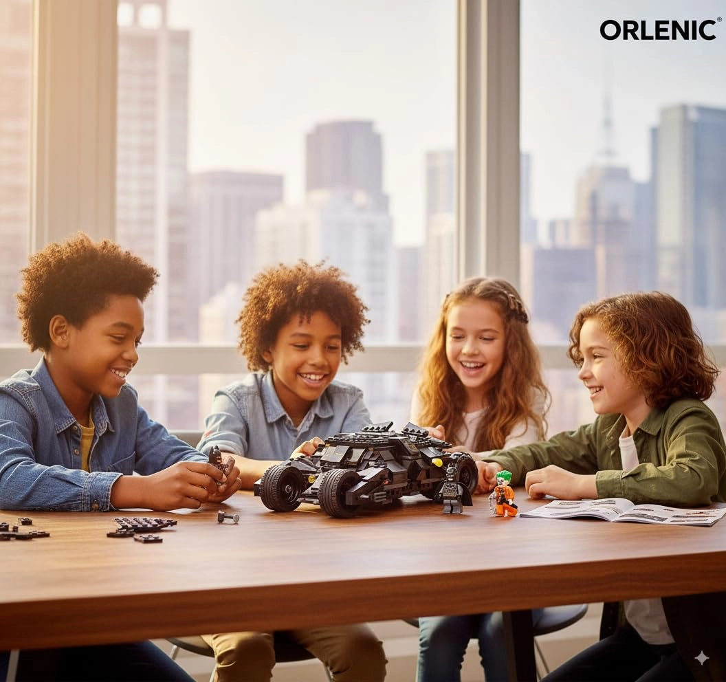 Superhero Batmobile - DIY Construction Bricks