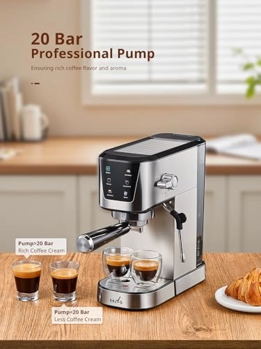 CM5104US - LED Touchscreen Americano & Milk Frothing