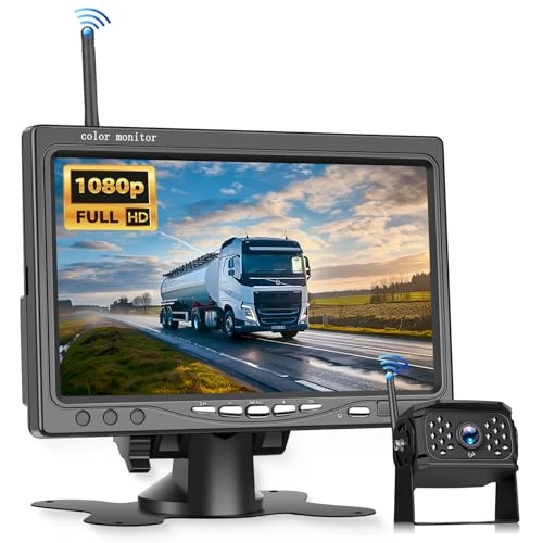 Wireless Rear View Camera - Night Vision Wireless 1080P