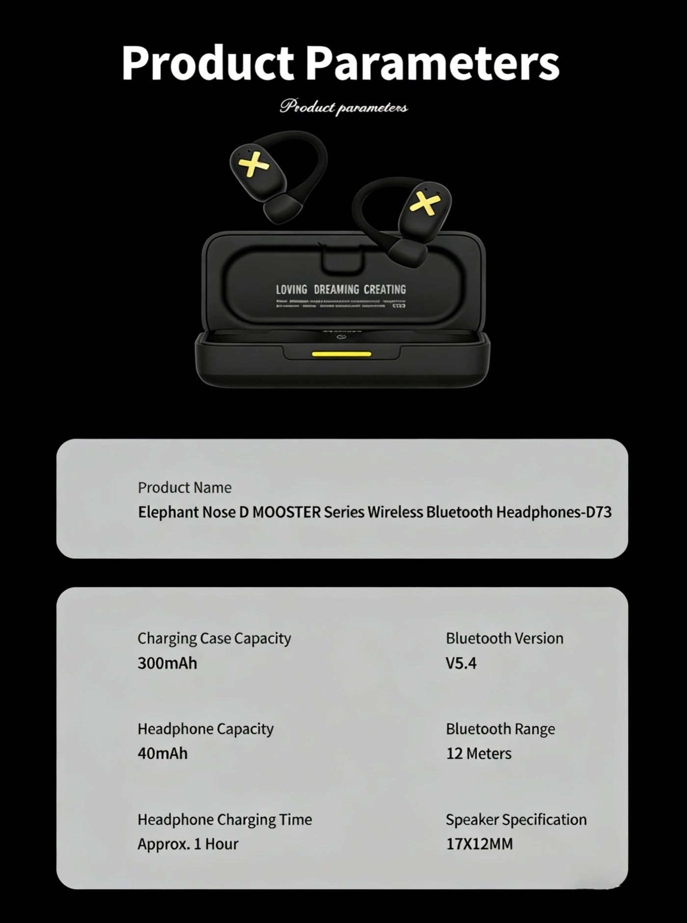 D73 Wireless Earbud