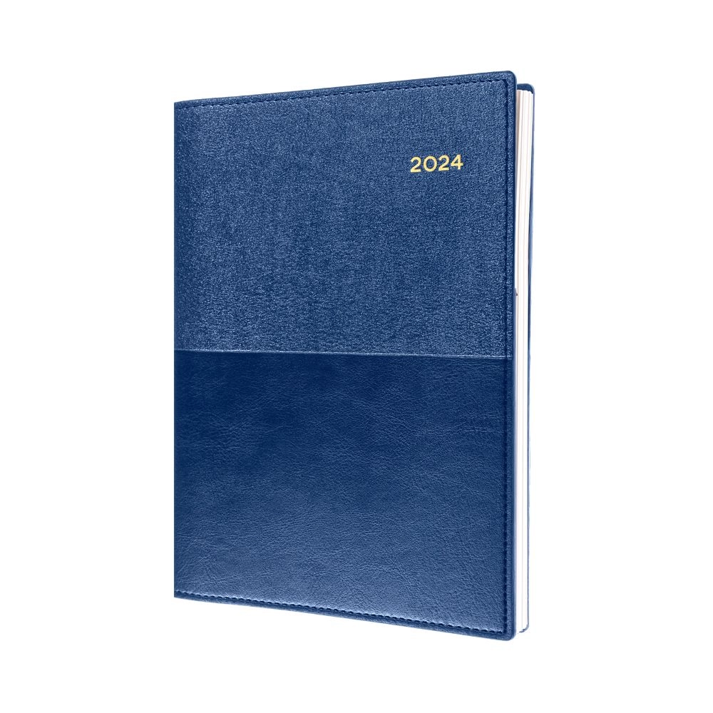 COLLINS DEBDEN Valour - A5 Day-To-Page Rose Gold