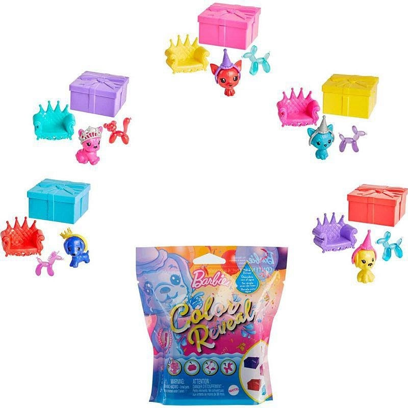 Blind Bag Pets - 3 piece(s) Color Reveal Ages 3+