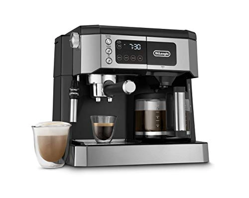 De’Longhi Dual Function Espresso & Drip Coffee Machine & Milk BCO421