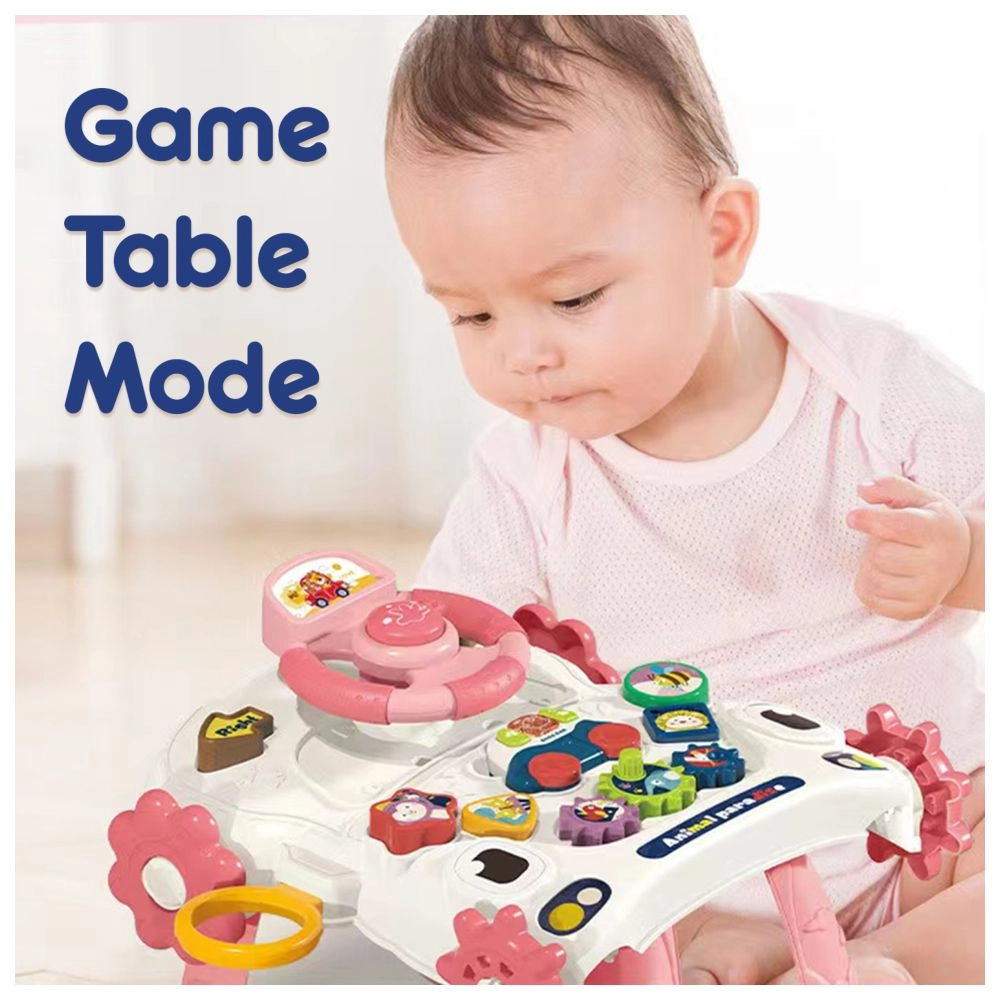 3-in-1 Baby Walker - Musical Keyboard Learning Table Mode