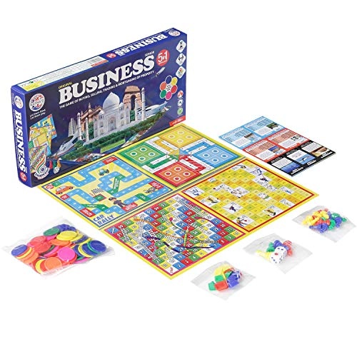 Strategy 5 in 1 Business Game - 5 years and up