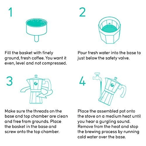 Moka Pot - 12 Oz 360ml