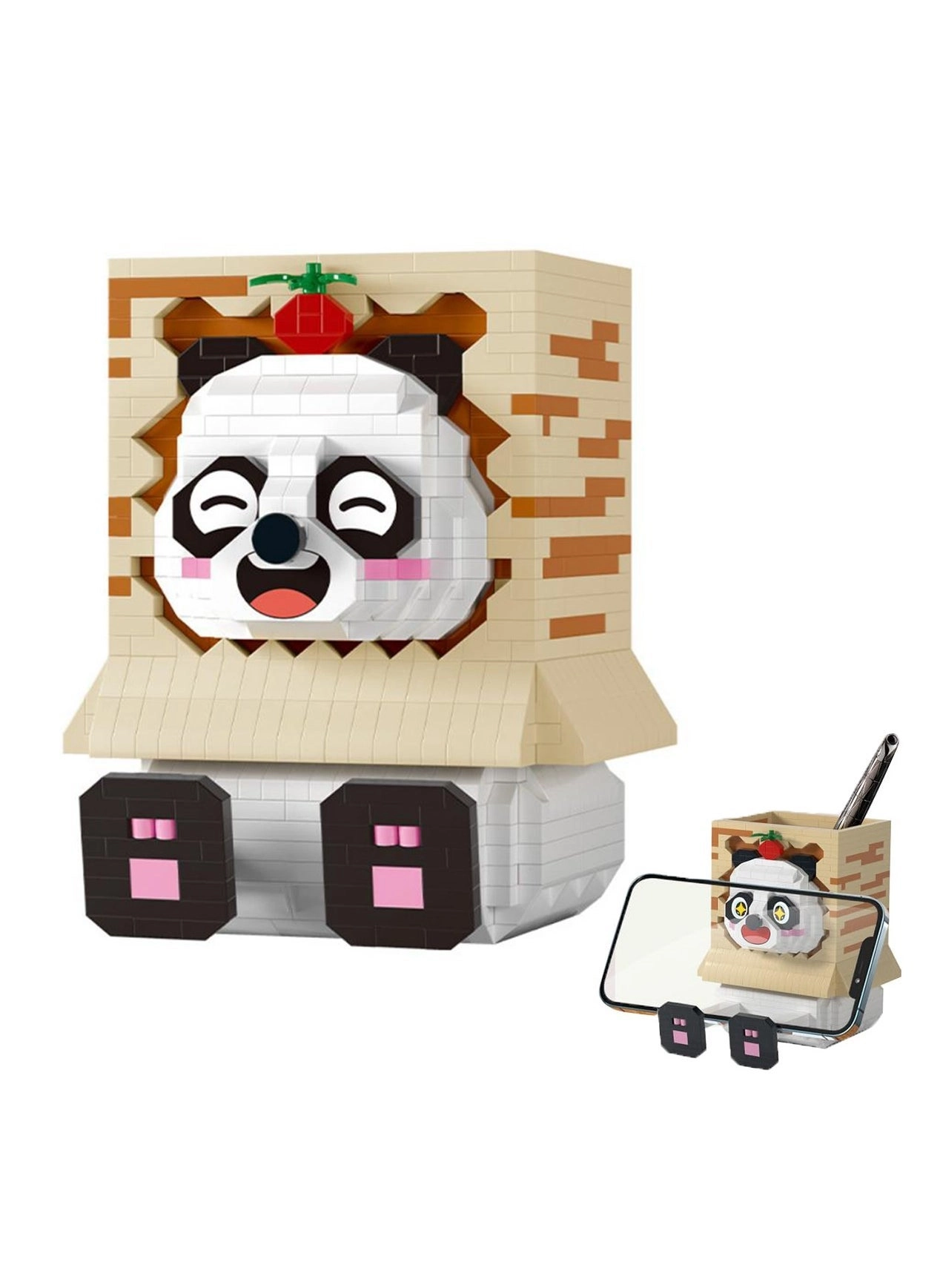 Generic 3D Panda Animal Building Set - Panda 901 pcs