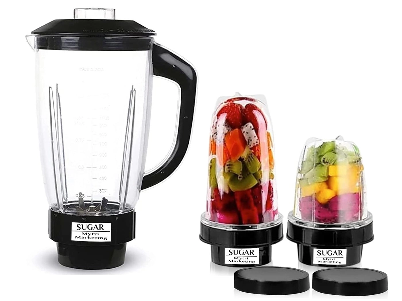 SUGAR Bullet Jar - 530 ML 350 ML Set