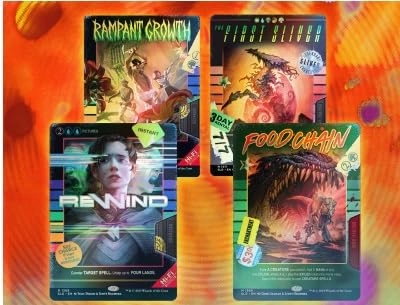 MTG Decks & More Secret Lair: Now on VHS! - 4pcs