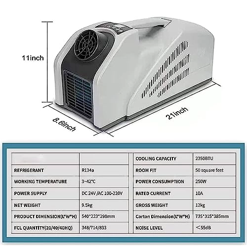 Portable Outdoor Air Conditioner - 2350BTU 24V