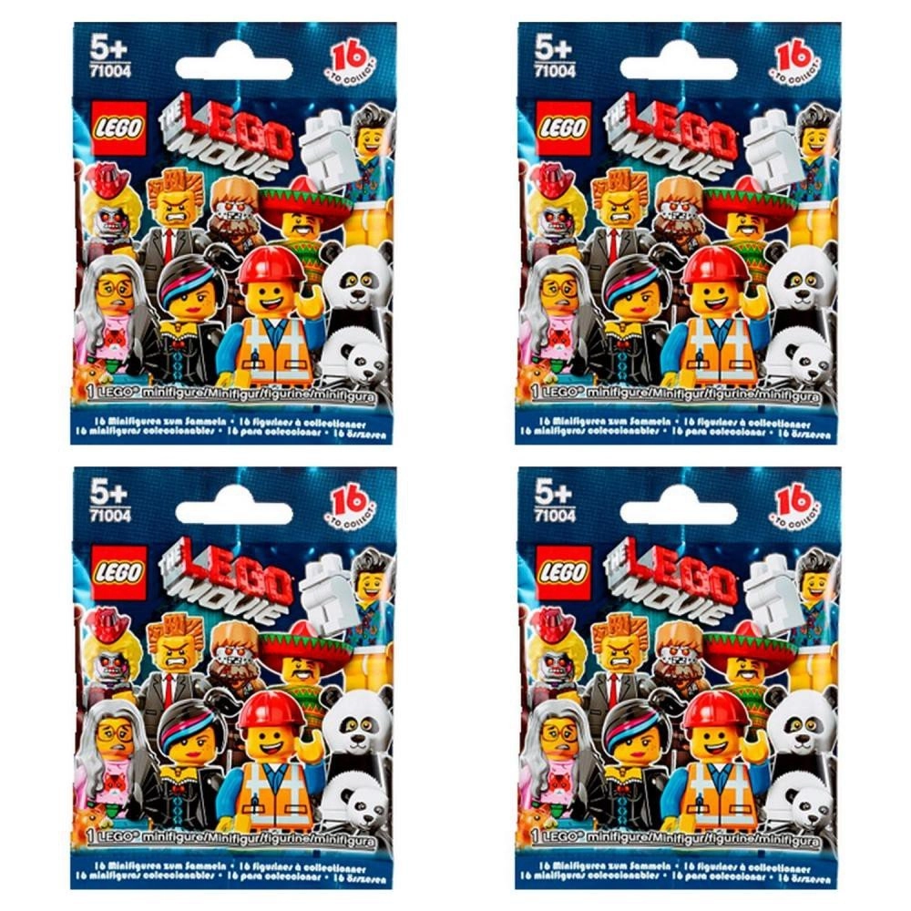 LEGO Minifigures - The Movie Series (71004) - Four Random Packs