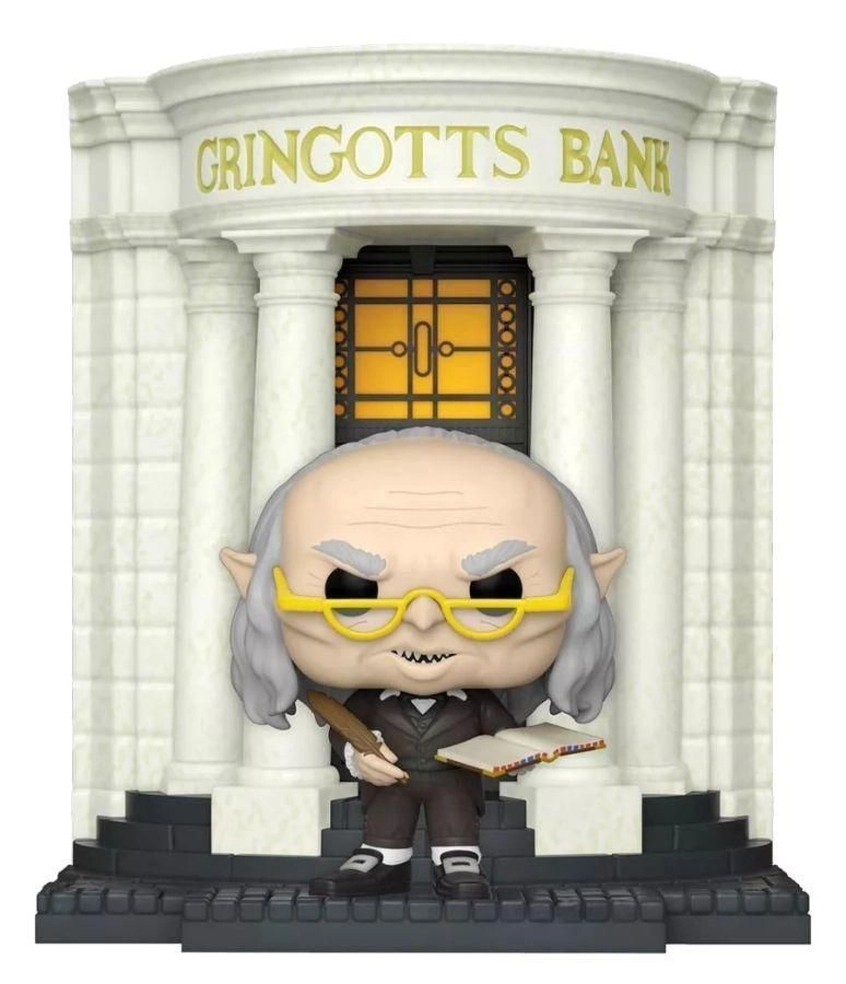 POP! Deluxe: Harry Potter Diagon Alley - Gringotts Bank with Head Vinyl Figure