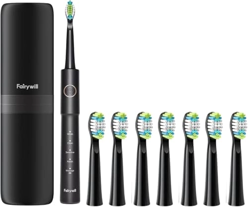 E11 - 8 Brush Heads USB Rechargeable 260mAh