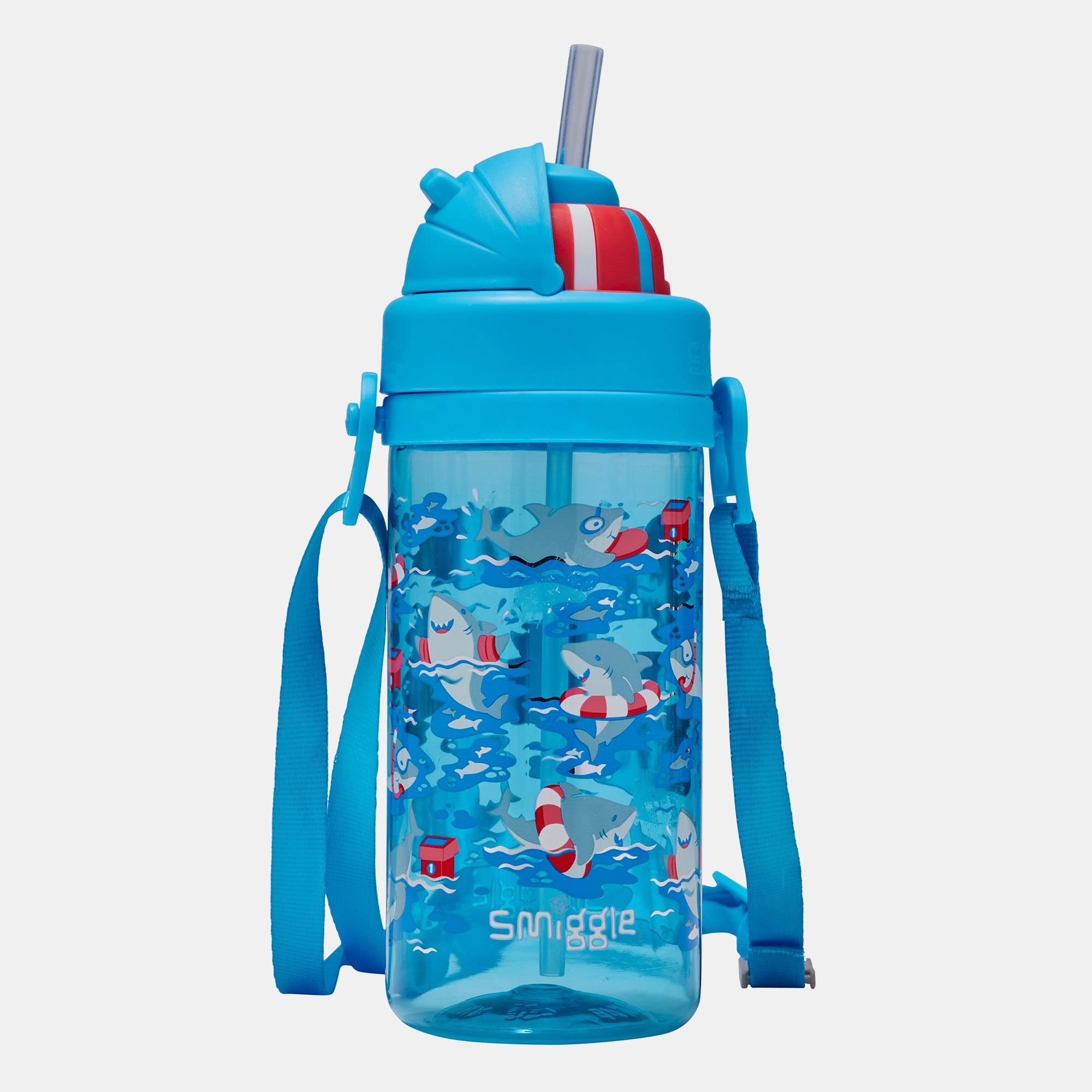 Over And Under Water Bottle - Flip Top Soft-Touch Spout Tritan 400 ml