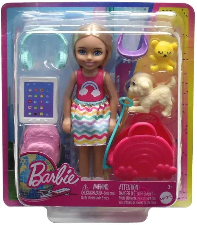 Chelsea Travel Doll - It Takes Two 6 Accessories Ages 3+