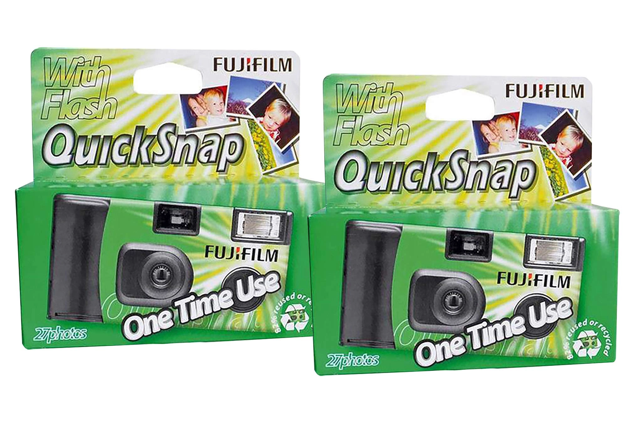 Quicksnap Flash 400 - Single-Use 35mm Pack