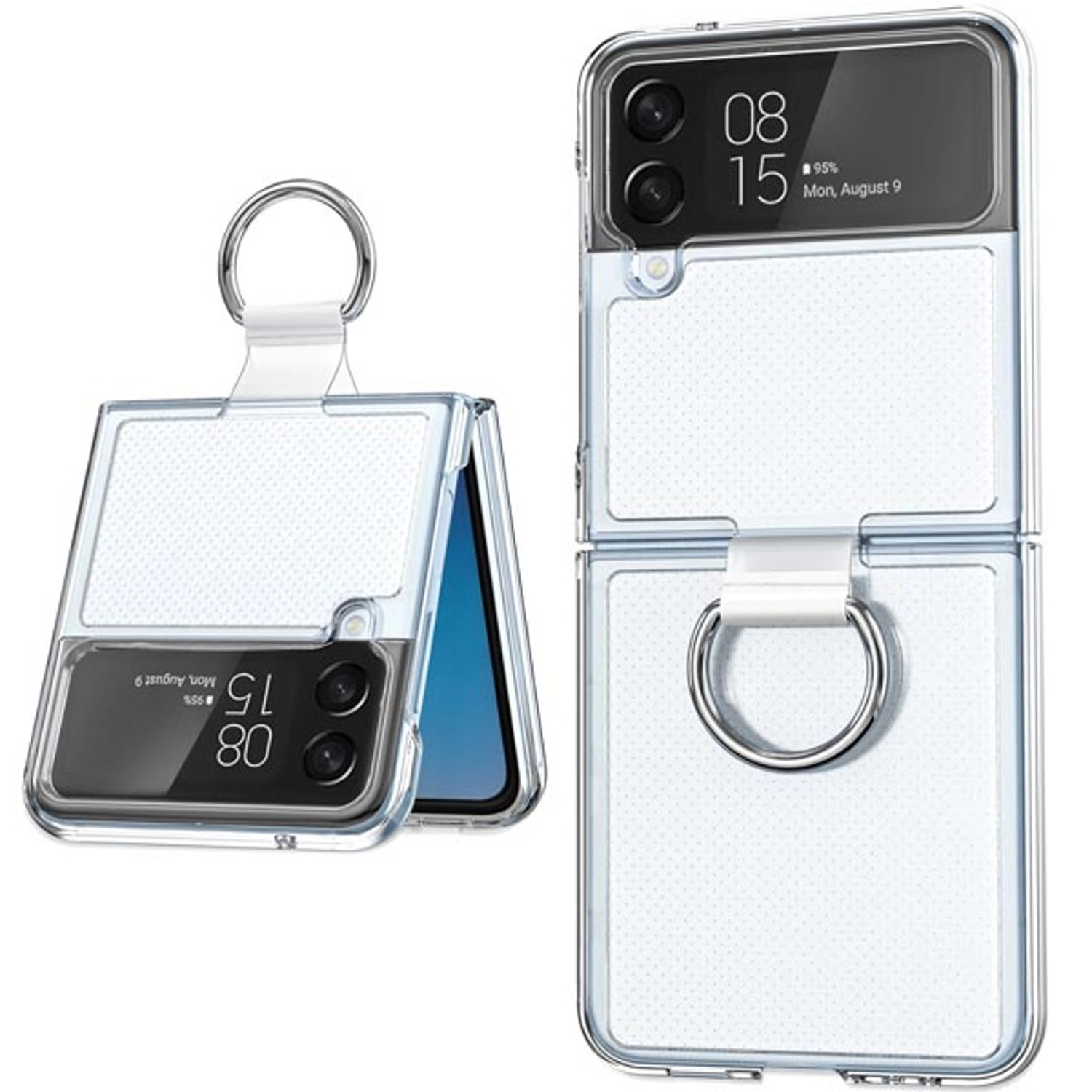 Clear Case Back Case for Samsung Galaxy Z Flip 4