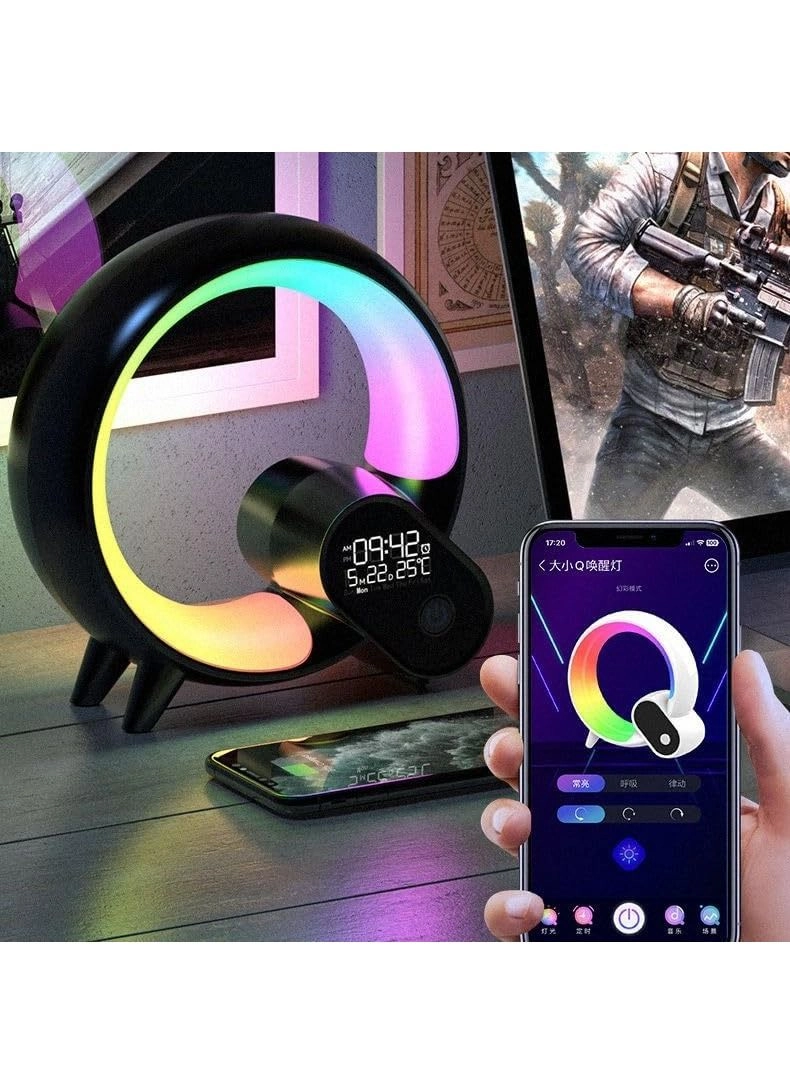 Q Lamp - Wireless Charger RGB Color Changing Dimmable Night Light