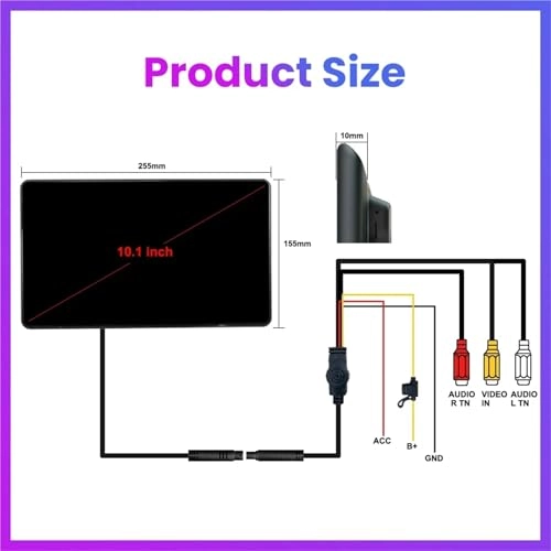 Rear Seat Monitor - 10.1 inch
