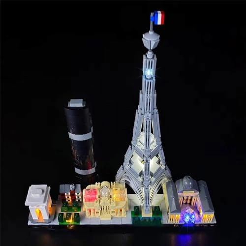Led Lighting Kit for 21044 Architecture Paris Set