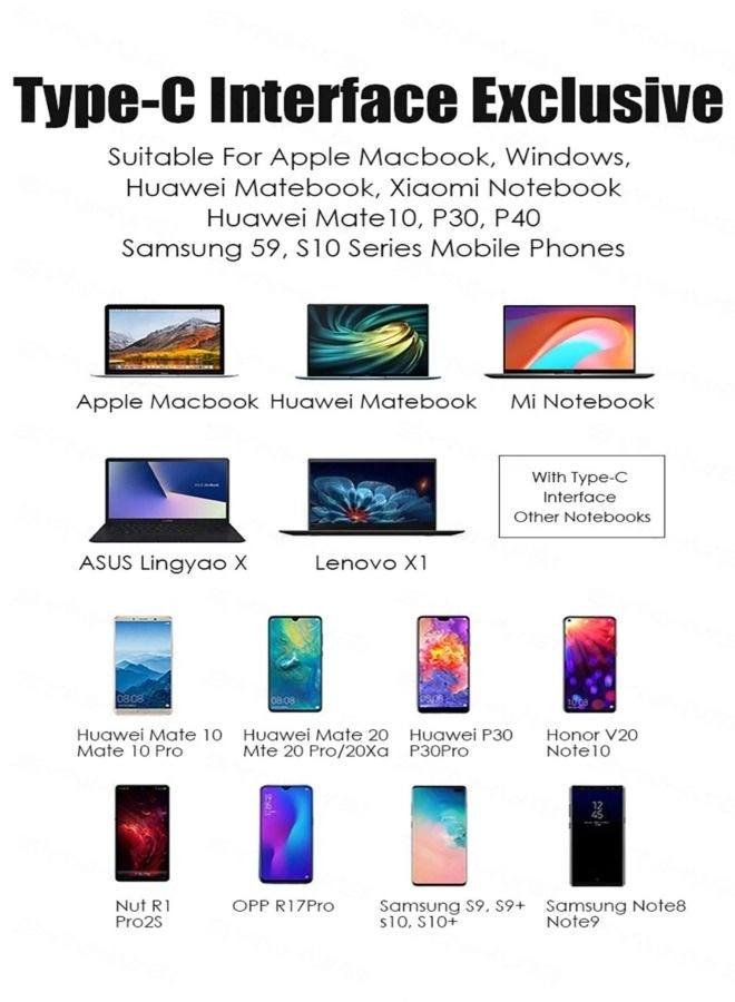 8 In1 USB C Type C HUB