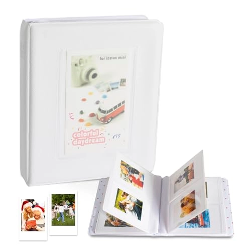 Mini 12 Case - Magic Silver + Mini Photo Album + Color Filters + Wall Hang Frames + Film Frames + Border Stickers + Corner Stickers