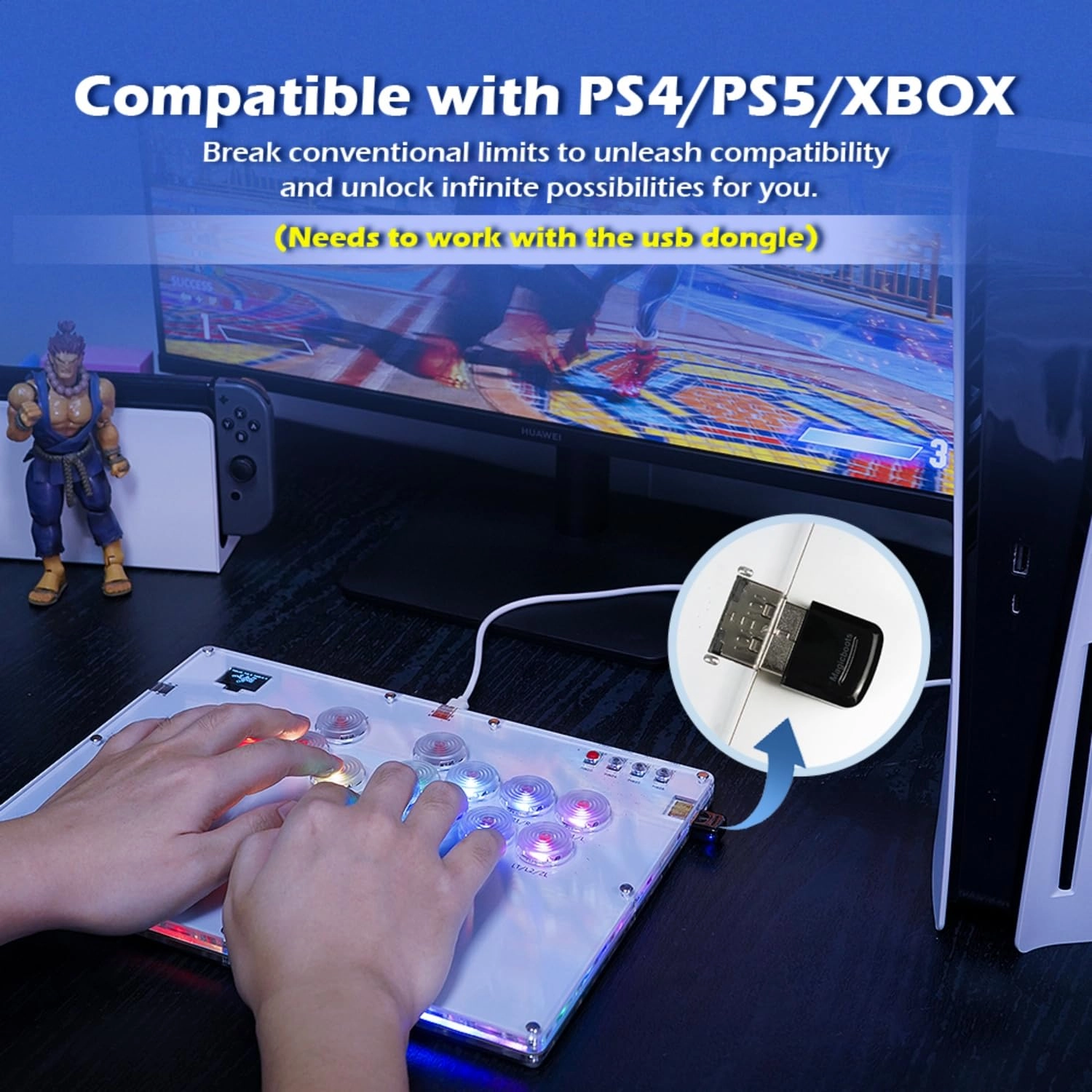 Duelpad Zen16 - A16 PS4/PS3/PC/Switch/Steam