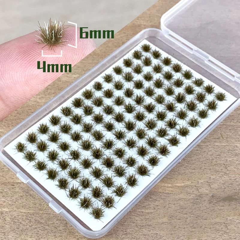 Grass Tufts - 208 Pcs 1:35/1:50/1:70/1:87 train railway model