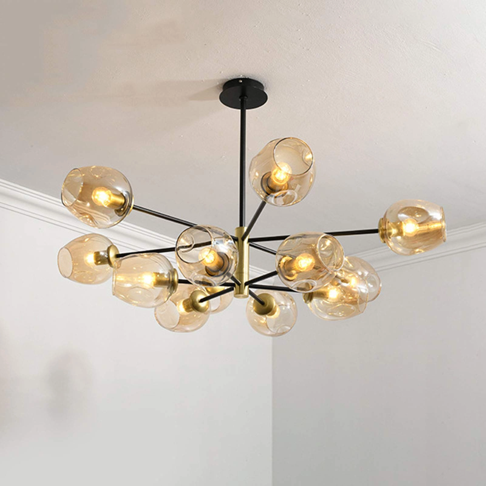 Magic Bean Molecule Chandelier