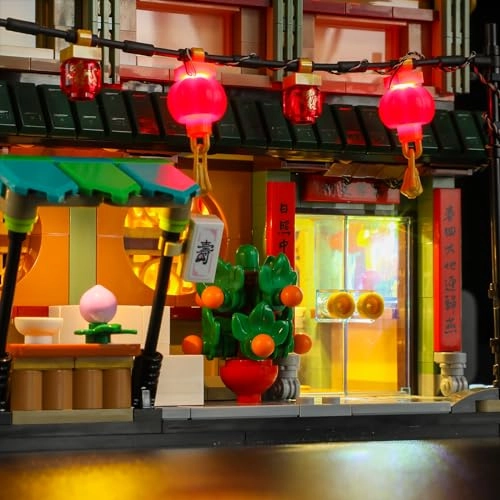 Led Lighting Kit - for LEGO 80113 Family Reunion Celebration Compatible with LEGO Spring Festival Building Set Not Include LEGO Set