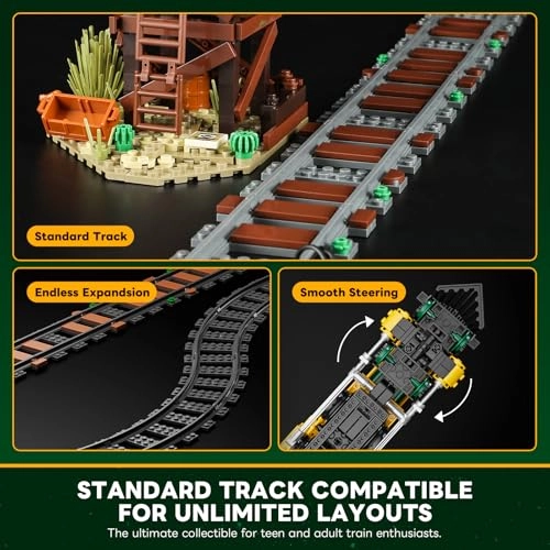 4-4-0 Locomotive - 1524 pcs