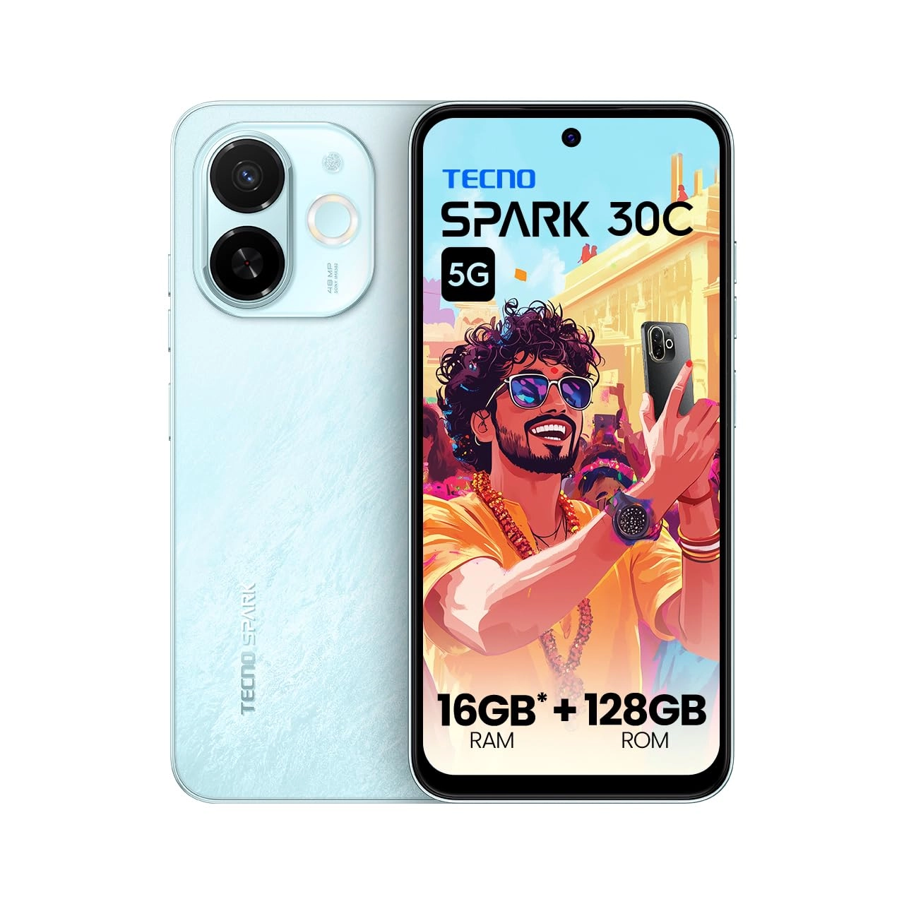 G Mobiles India Spark 30C - 4GB 128GB