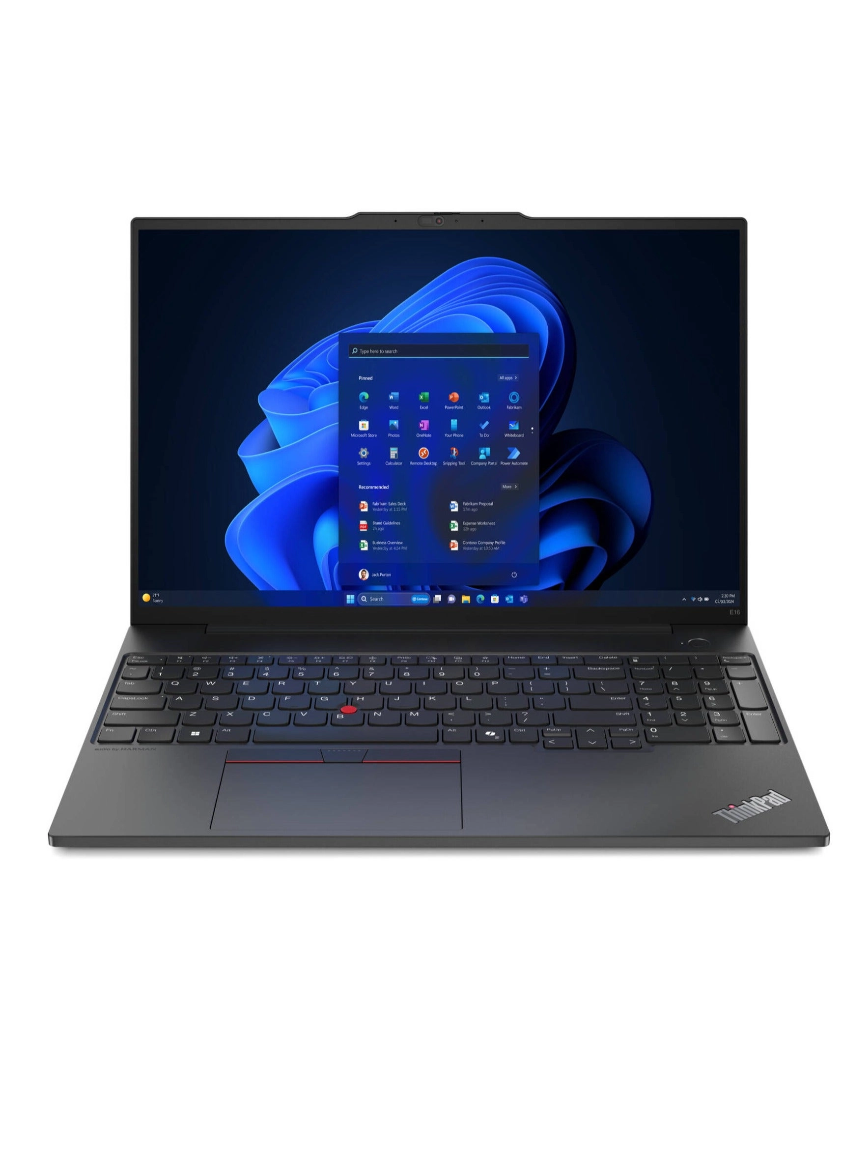 Lenovo E16 Gen 2 - 16'' Core Ultra 7 155U 16GB DDR5 512GB SSD