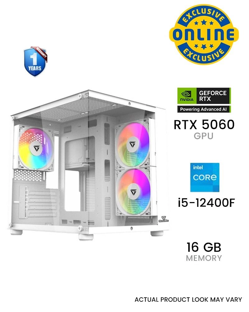 GamerTek Ion V2 - i5-12400F 16GB 1TB