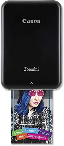 Zoemini - Zink Technology Portable + ZINK Photo Paper + Circle Stickers