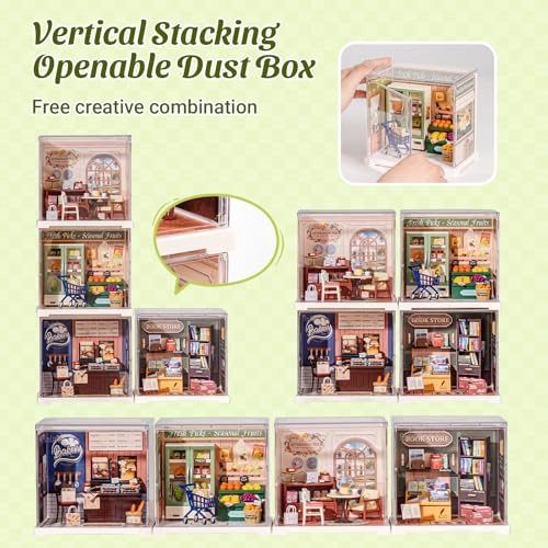 DIY Miniature House Kit - DAILY INSPIRATION CAFE 1:24