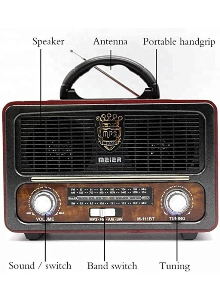 MEIER M-111BT - Portable